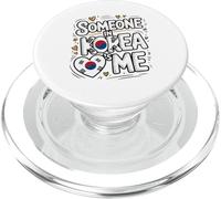 Someone In Korea Loves Me Long Distance Love PopSockets PopGrip per MagSafe