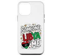 Someone In Libya Loves Me Libya Flag Love Custodia per iPhone 12 mini