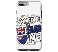 Someone In New Zealand Loves Me Forever Heart Custodia per iPhone 7 Plus/8 Plus