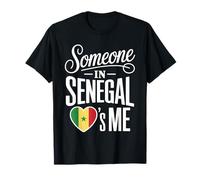 Someone in Senegal Loves Me Country Pride Maglietta