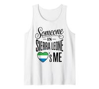 Someone in Sierra Leone Loves Me Heart Pride Canotta