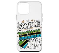 Someone In Tanzania Loves Me Heart Pride Custodia per iPhone 12 mini