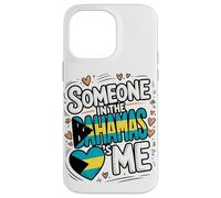 Someone In The Bahamas Loves Me Hearts Forever Custodia per iPhone 14 Pro Max