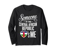 Someone in The Central African Republic Loves Me Maglia a Manica