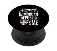 Someone In The Dominican Republic Loves Me Pride PopSockets PopGrip Adesivo