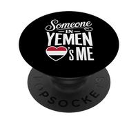 Someone In Yemen Loves Me Long Distance Romance PopSockets PopGrip Adesivo