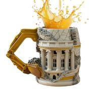 Someone Lied - da 300 ml, divertente con manico, stampa 3D, per uomini, donne, adulti, caffè, tè, latte, ufficio, camera da