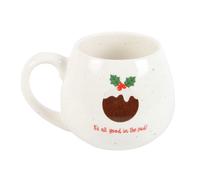 Something Different All Good In The Pud Arrotondato Natale Tazza (SD6083)