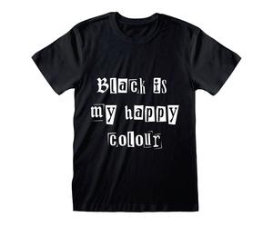 Something Different Black Is My Happy Colour Maglietta Adulto Unisex (SD10142)