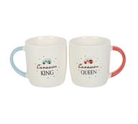 Something Different Caravan King and Caravan Queen Coppia Set di Tazze (SD9814)