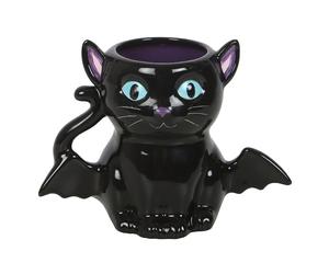 Something Different Cute and Creepy Gatto Pipistrello Tazza (SD10209)