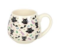 Something Different Cute and Creepy Gatto Tazza Arrotondata (SD10148)