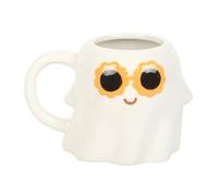 Something Different Fantasma Groovy 500 ml Tazza (Taglia Unica) (Bianco, Giallo, Nero)