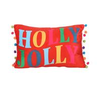 Something Different Holly Jolly Pom Pom Cuscino (SD10119)