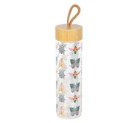 Something Different Insetto Floreale Vetro Bottiglia per Acqua (SD9803)
