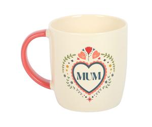 Something Different Mum Cuore Folkloristico 350 ml Tazza (SD10705)