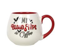 Something Different My Blood Type is Coffee Arrotondato Tazza (SD4751)