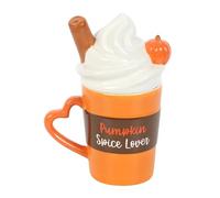Something Different Pumpkin Spice Lover Tazza con Coperchio (Taglia Unica) (Arancio, Marrone)