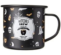 something different Tazza smaltata | Witches Brew | 1 pezzo | Bianco | 325 ml