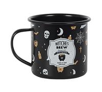 something different Tazza smaltata | Witches Brew | 1 pezzo | Bianco | 325 ml