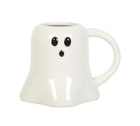 Something Different Wholesale Hey Boo - Tazza in ceramica a forma di fantasma, tazza spooktacular per Halloween per streghe Brew - Tazze fantasma, tazze di Halloween