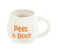 Something Different Wholesale Peekaboo Surprise Ghost Mug: design giocoso - Pronto per Halloween - Capacità generosa - Adatto al microonde e alla lavastoviglie