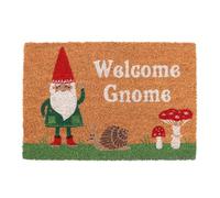 Something Different Wholesale Zerbino di benvenuto con gnomo: decorazione stravagante per ingresso | durevole per uso interno/esterno | facile da pulire per tutto l'anno | idea regalo unica per