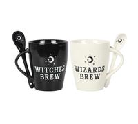 Something Different Witches and Wizards Coppia Ceramic Set di Tazze (SD4050)