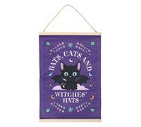 Something DifferentBats, Cats and Witches Hats Tessuto Decorazione da (SD10105)
