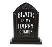 Something DifferentBlack Is My Happy Colour Segnale in Piedi (SD6057)