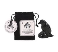 Something DifferentBlack Obsidian Raven Ornamento (SD9901)