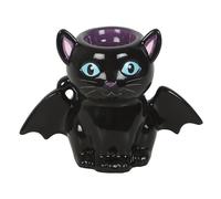 Something DifferentCute and Creepy Gatto Pipistrello Bruciatore a Olio (SD10218)