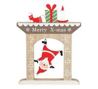 Something DifferentFalling Santa In Legno Natale Ornamento (SD6434)