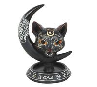 Something DifferentGatto Nero e Luna Bruciatore Incenso a Riflusso (SD6406)
