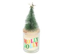 Something DifferentHolly Jolly Pino e Abete Albero di Natale Candela (SD10508)