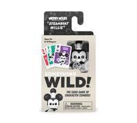 SOMETHING WILD! STEAMBOAT WILLIE - Includes Collectable Mini POP!) Ideal For Children Ages 6 And Up - Fun For The Whole Family Board Game
