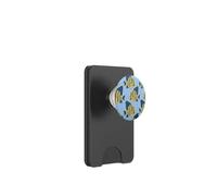 Something's Fishy Navy Blue & Yellow Fish PopSockets PopWallet per MagSafe