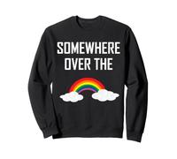 Somewhere Over The Rainbow T-Shirt Tee Offerta Limitata Felpa