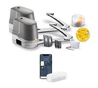 Somfy 1245956 - Motorizzazione Evolvia Star collegata a braccio per cancello a battente, motore portale compatibile con Alexa, Google Home e TaHoma, apertura rapida in 8s, anta max: 2m (H) e 2m (L)