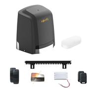 Somfy 1246286 - Motore Slidymoove 600 collegato per cancello scorrevole, motore cancello scorrevole facile da installare, Vantail max 8m, compatibile con Alexa, Google Home, Made in France