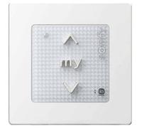 Somfy 1811066 - Smoove Origin io | Controllo radio a parete wireless | Tecnologia io-homecontrol | Per ordinare 1 motore o 1 gruppo di motori radio io-homecontrol