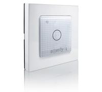 Somfy 1822651 io Smoove Lighting, Comando a parete wireless radio touch, Compatibile con i ricevitori per l'illuminazione, le prese intelligenti io ON/OFF e il ricevitore dimmerabile IZYMO