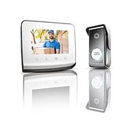 Somfy 1870996: Videocitofono V350 con schermo da 7 pollici, Visione notturna, Telecamera grandangolare, Memoria immagini, Per controllare fino a 5 apparecchiature motorizzate RTS, Facile installazione