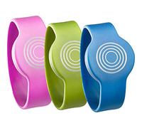 Somfy 2401403 Braccialetto per Bambini, Rosa/Blu/Verde, Set di 3 Pezzi