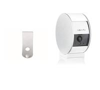 Somfy 2401496 Supporto a Muro per Security Camera + Protect Indoor Camera 2401507, Telecamera di sorveglianza domestica intelligente, Compatibile con Amazon Alexa e Google Assistant