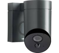 Somfy 2401563 Telecamera da Esterno Wi-Fi con Sirena Incorporata, 1080P Full HD, Nero