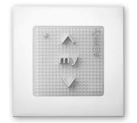 Somfy Smoove Origin RTS Bianco Piastra Da Parete - Murale