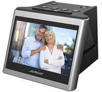 Somikon Film scanner - Scanner per diapositive: Scanner per diapositive e negativi autonomi, Display IPS da 12,5 cm (5 "), 14 MP (Proiettore per diapositive)