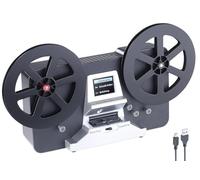 Somikon Film scanner - Scanner per pellicole: Scanner e digitalizzatore per pellicole HD-XL per Super 8 e 8 mm, rotoli fino a 7 pollici (Super8 Scanner per pellicole, Digitalizzatore di film)