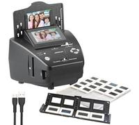 Somikon scanner: Scanner per foto, diapositive e negativi, con display, completamente senza PC (digitalizzare foto, digitalizzatore di, solo)